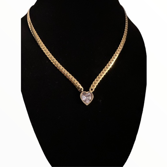 Chrystal Heart choker - Picture 3 of 4